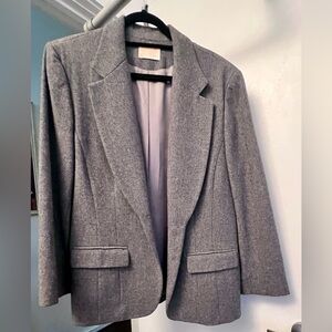 Pendleton Grey Wool Vintage Blazer. Like New.